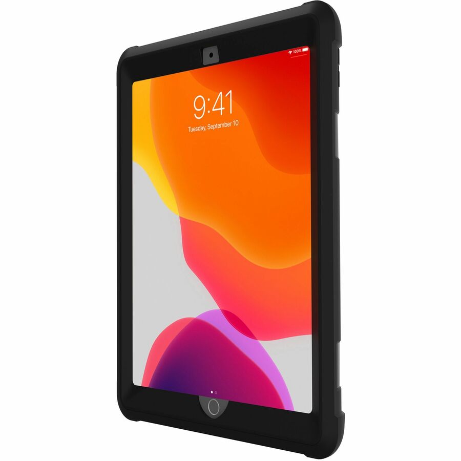 CTA Digital Magnetic Splash-Proof Case with Metal Mounting Plates for iPad 7th/ 8th/ 9th Gen 10.2, iPad Air 3, iPad Pro 10.5" , Black