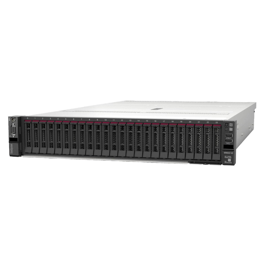 Lenovo ThinkSystem SR650 V2 7Z73A08JNA 2U Rack Server - 1 Xeon Gold 5320 2.20 GHz - 32 GB RAM - Serial ATA/600, 12Gb/s SAS Controller