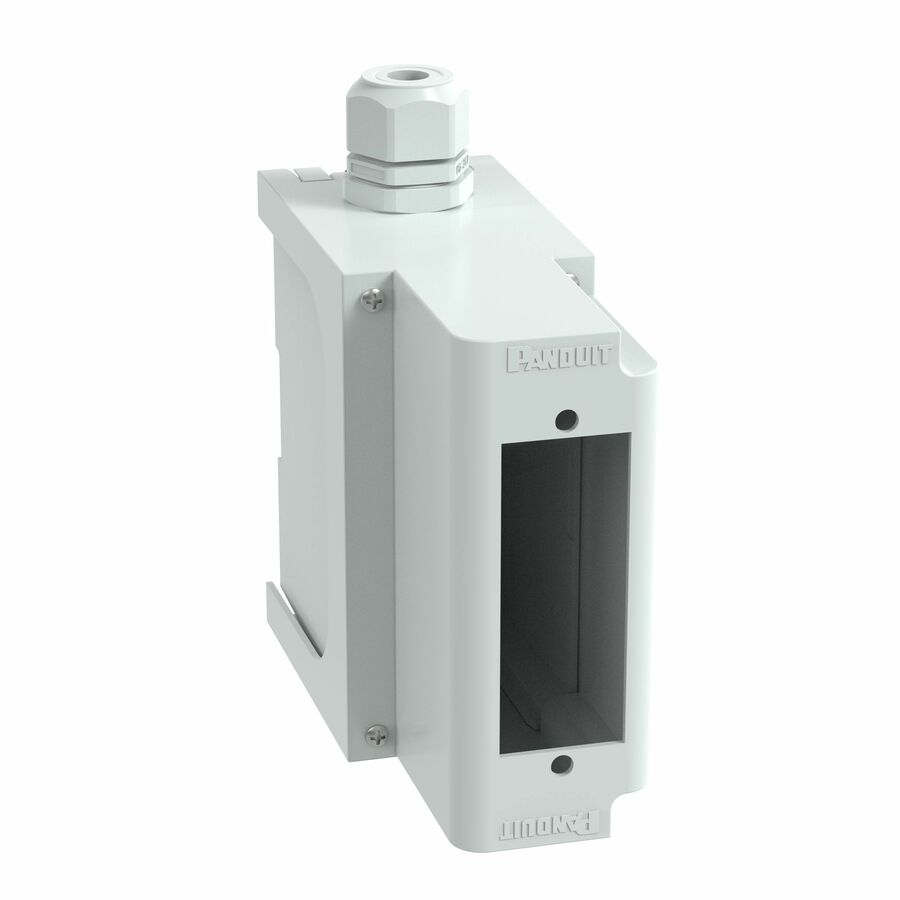 Panduit Fiber DIN Rail Mount Patch Panel, Extended Depth