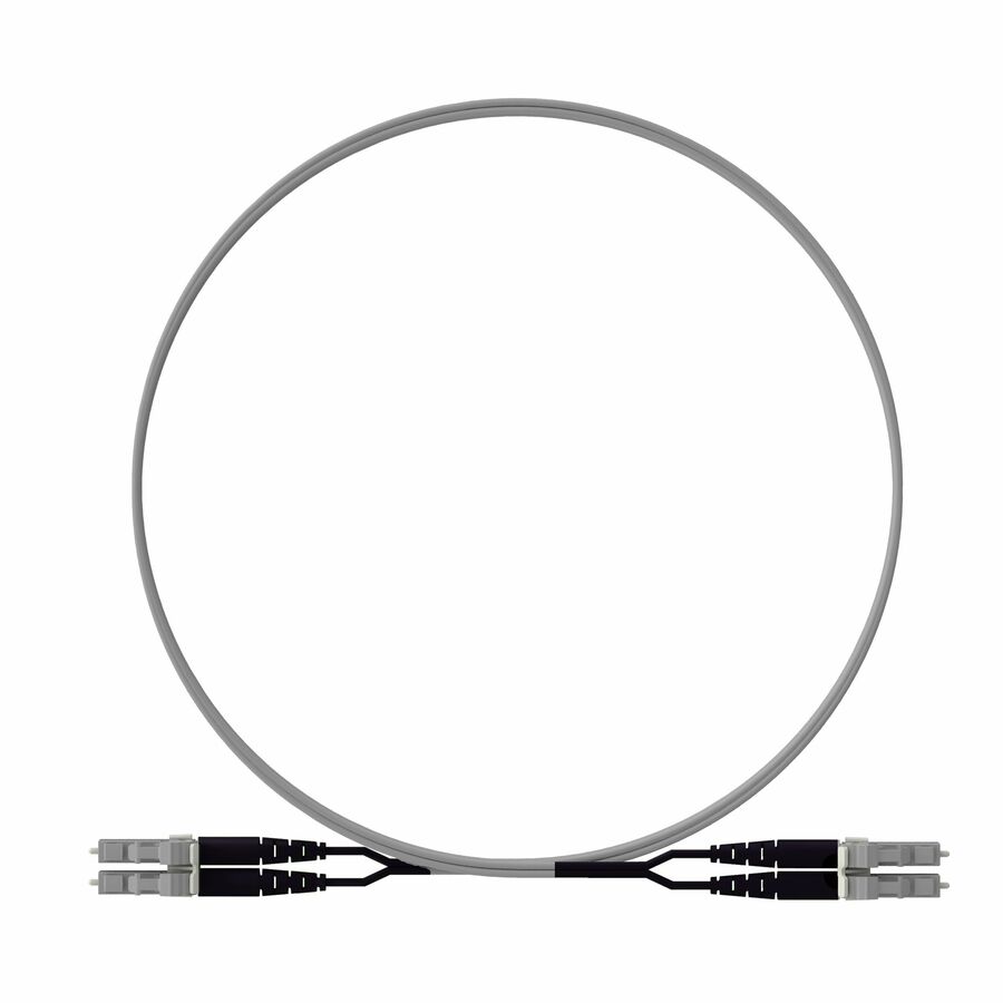 Panduit 2 Fiber, OM4+, Key/NonKey K-Slate LC Duplex, Plenum