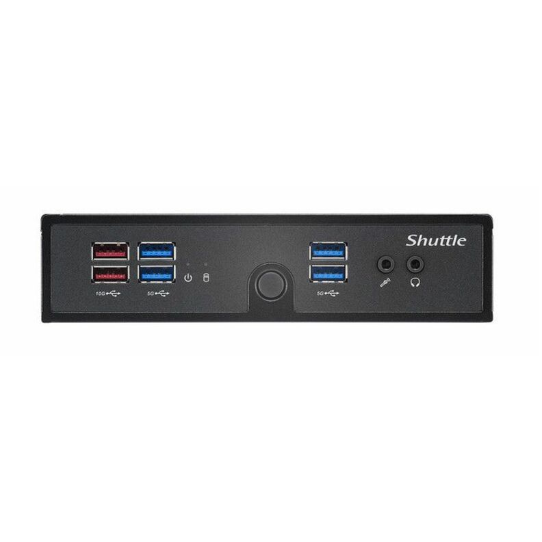 Shuttle XPC slim Barebone System - Slim PC - 1 x Processor Support - 1 Celeron 12th Gen 7305 1.10 GHz Penta-core (5 Core)