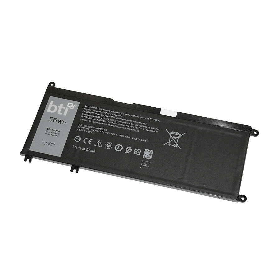 BTI 451-BBUW-BTI 15.2V 56WHR LI-ION BATTERY 99NF2, 0PVHT1, PVHT1, 451-BBUW INSPIRON 17 7778, 17 7779, 7570, 7577, 7586, 7773, 7778, 7779, 7786, LATITUDE 3380, 3400, 3480, 3490, 3500, 3580, 3590, VOSTRO 7570, 7580