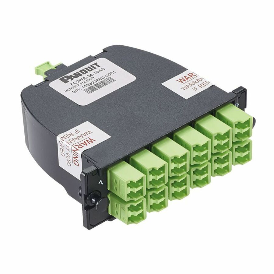 Panduit Opticom MPO-LC Fiber Cassette OM5, 24F, Universal