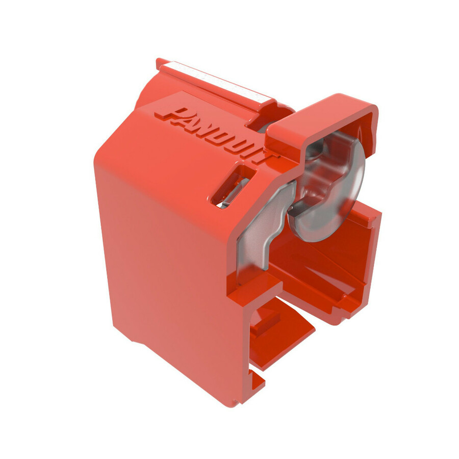 Panduit Recessed, Lock-In Devices, Red
