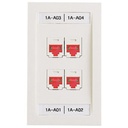 Panduit Network Faceplate