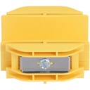 Panduit FiberRunner® Coupler, 2x2, Yellow