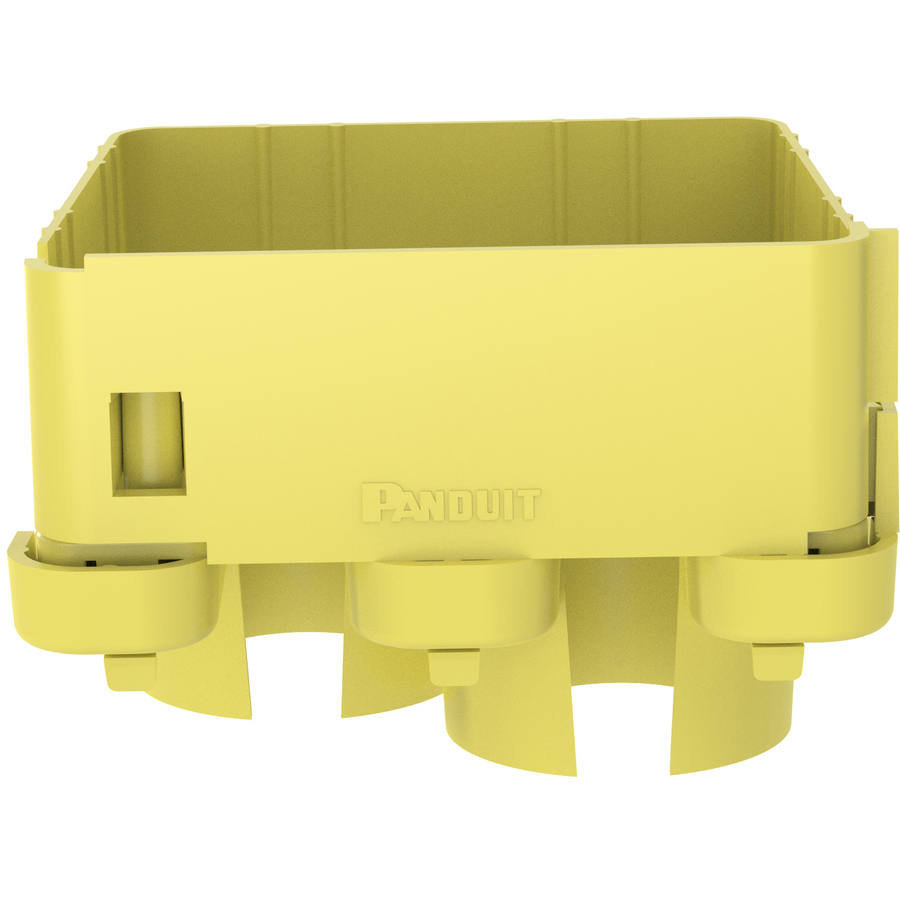 Panduit FiberRunner® 2-Port Spillout, 4x4, Yellow