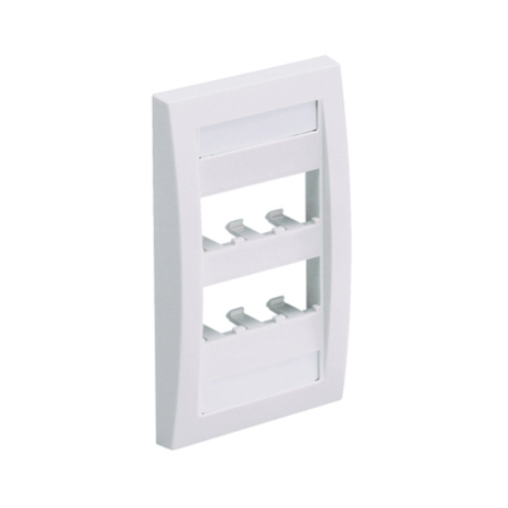 Panduit CFPE6WHY Faceplate