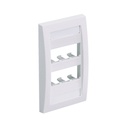 Panduit CFPE6WHY Faceplate