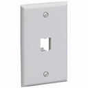 PANDUIT 1 Socket Mini-Com Classic Faceplate