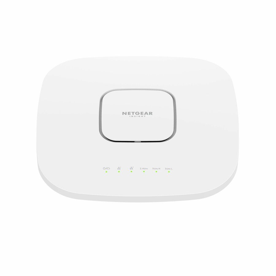 Netgear WAX638E Tri Band Wi-Fi 6 IEEE 802.11 a/b/g/n/ac/ax/i 7.80 Gbit/s Wireless Access Point - Indoor