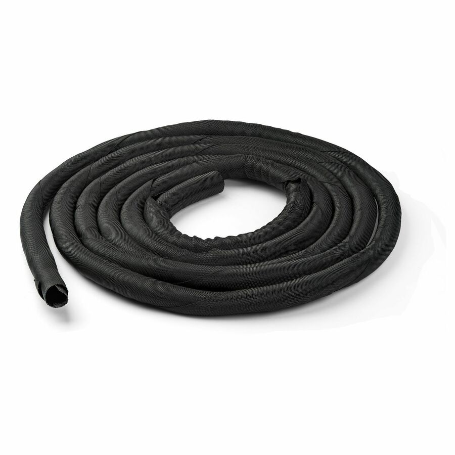 StarTech 15' (4.6m) Cable Management Sleeve/Wrap - Flexible Cable Manager - Expandable Coiled Cord Protector/Organizer - Trimmable