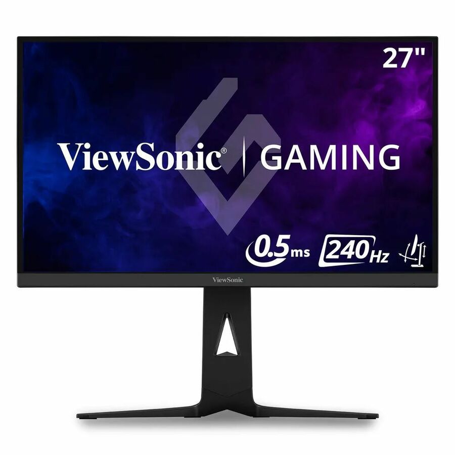 ViewSonic XG2736-2K 27 Inch 1440p Gaming Monitor, IPS with 240Hz and 0.5ms for Pro-Level Gameplay, FreeSync Premium and G-Sync Compatible, Advanced Ergonomics, 65W USB-C, HDMI, and DisplayPort Inputs