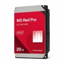 WD Red Pro WD202KFGX 20 TB Hard Drive - 3.5" Internal - SATA - Conventional Magnetic Recording (CMR) Method
