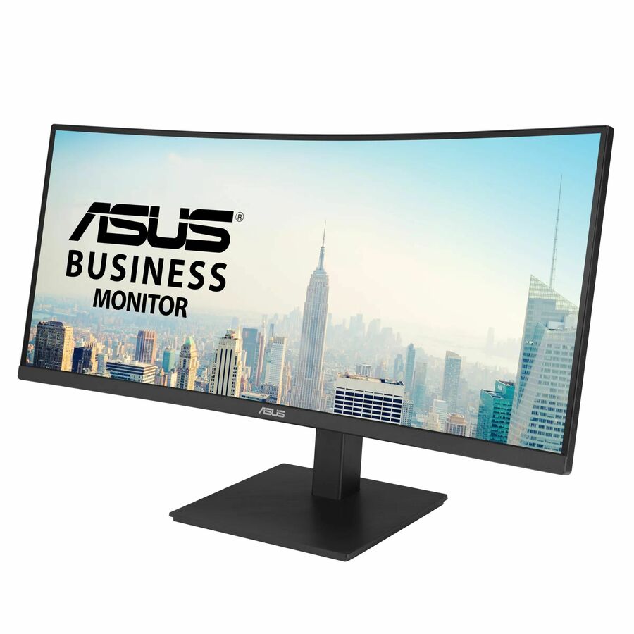 Asus VA34VCPSR 34" Class UW-QHD Curved Screen LED Monitor - 21:9 - Black