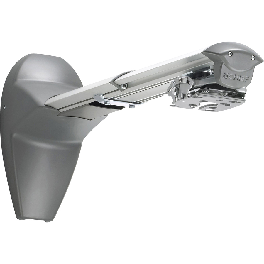 Chief Medium Short Throw Universal Projector Mount Kit - Includes Extension Arm and Projector Mount - Silver