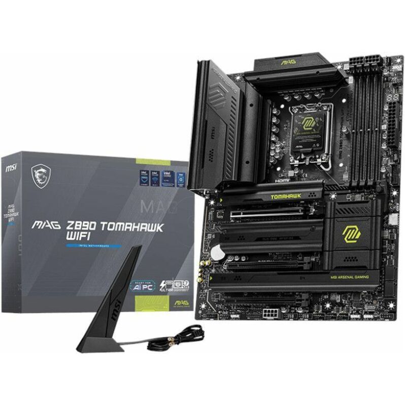 MSI MAG Z890 TOMAHAWK WIFI ATX MOTHEBOARD LGA 1851 for Intel Core Ultra CPU