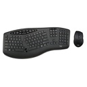 Adesso TruForm 1600 Wireless Ergonomic Keyboard and Optical Mouse