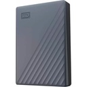 WD My Passport WDBY3J0060BGY-WESN 6 TB Portable Hard Drive - External - Silicon Gray
