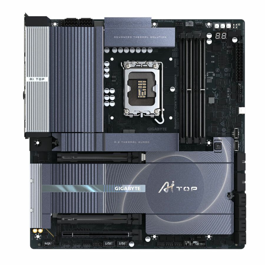 GIGABYTE Z890 AI TOP Gaming Desktop Motherboard - Intel Z890 Chipset - Socket LGA-1851 - Extended ATX