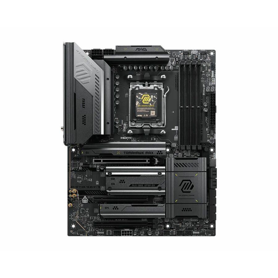 MSI MAG X870E TOMAHAWK MAX WIFI - X870ETOMAHAWKMAXWIFI - ATX Gaming Motherboard - AM5 - X870E Chipset