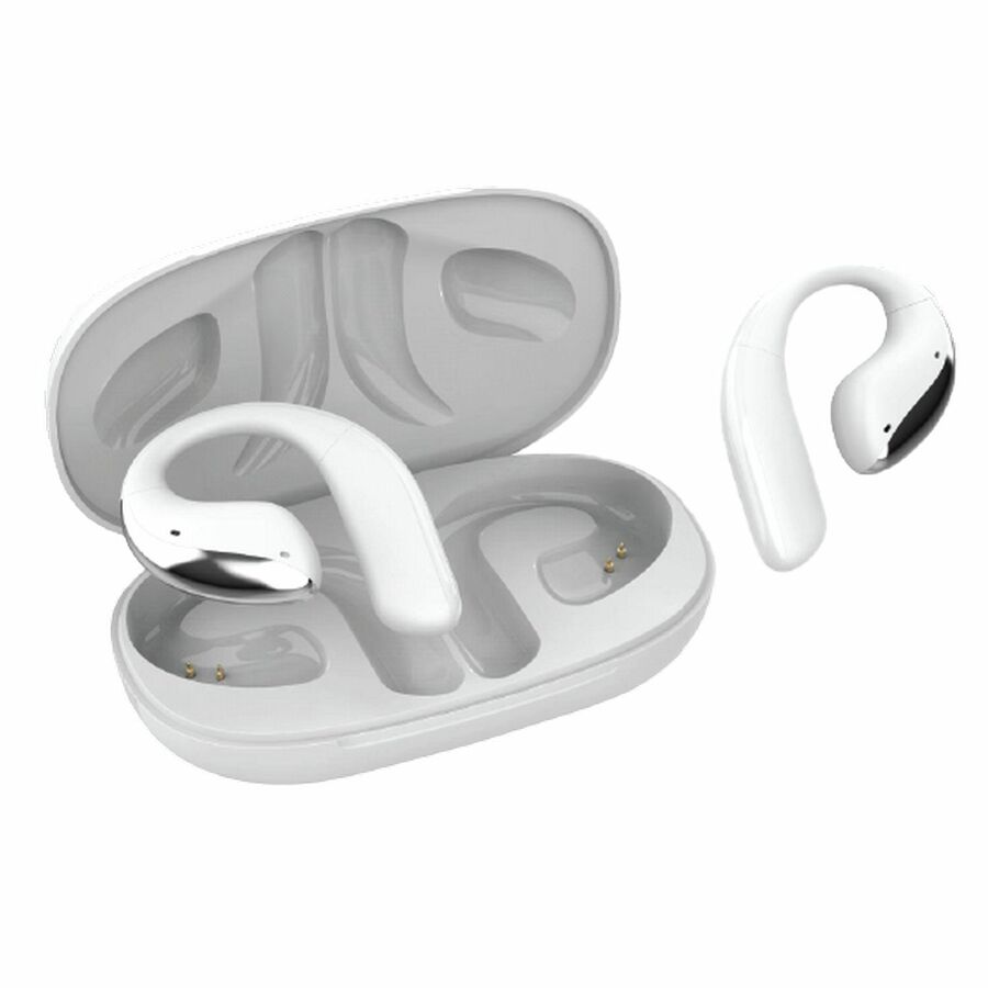 Adesso XTREAM T6 Open-Ear Bluetooth Earbuds with Touch Screen Charging Case