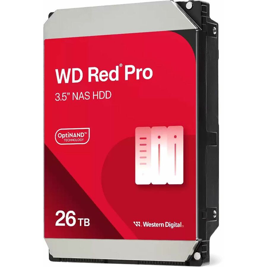 Western Digital Red Pro 26 TB Hard Drive - 3.5" Internal