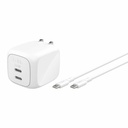 Belkin Dual USB-C GaN Wall Charger 50W