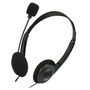Adesso Xtream H4 - 3.5mm Stereo Headset with Microphone - Noise Cancelling - Wired- 6 ft cable- Lightweight