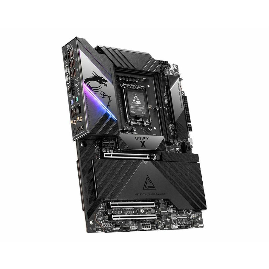 MSI MEG Z890 UNIFY-X Gaming Desktop Motherboard - Intel Z890 Chipset - Socket LGA-1851 - ATX
