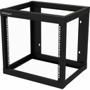 StarTech 2-Post 9U Heavy-Duty Wall-Mount Network Rack, 19" Open Frame Server Rack for Computer Equipment, Wall Mount Data Rack