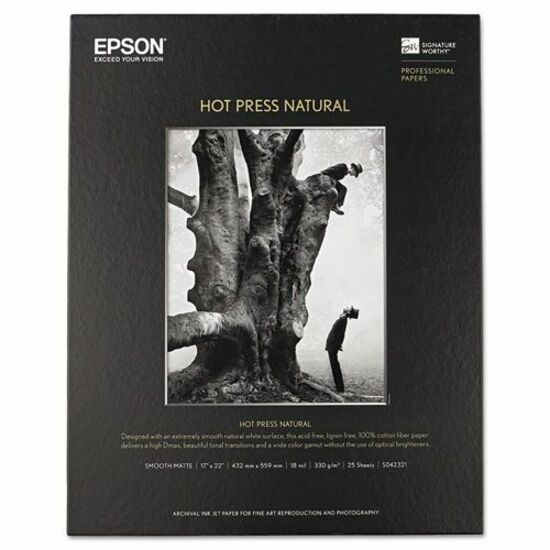 Epson Hot Press Natural Fine Art Paper