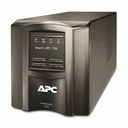 APC Smart-UPS, Line Interactive, 750VA, Tower, 120V, 6x NEMA 5-15R outlets, SmartConnect Port+SmartSlot, AVR, LCD [TAA]