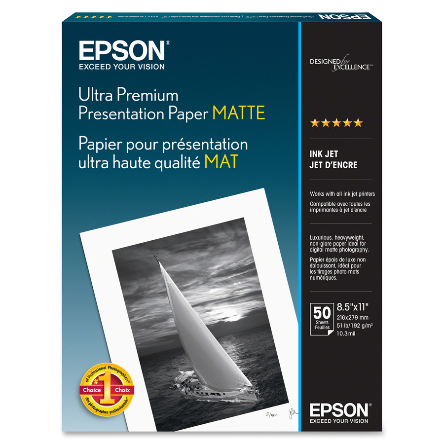 Epson Ultra Premium Matte Presentation Paper