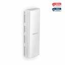 TRENDnet 14 dBi WiFi 6 AX1200 Outdoor Directional PoE Access Point, TEW-940APBO, 5GHz WiFi 6 Point-to-Point Bridge, 1 x Gigabit PoE (in) Port, and 1 x Gigabit Port, 14 dBi Directional Antenna, White