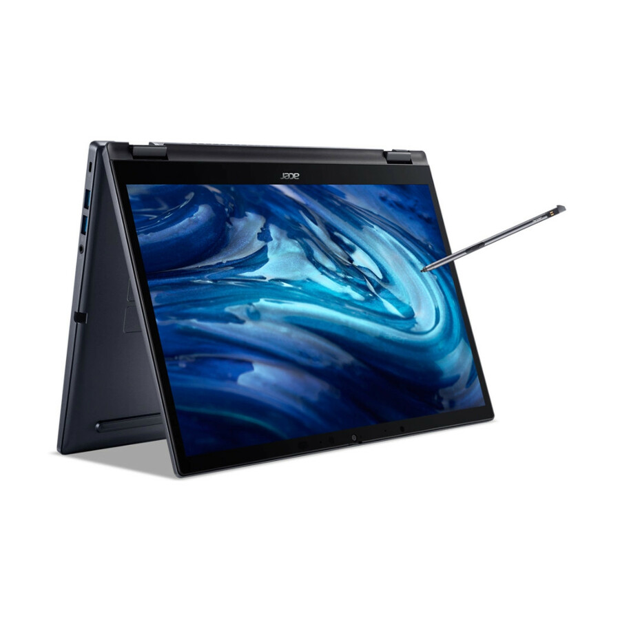 Acer TravelMate Spin P4 TMP414RN-41 TMP414RN-41-R305 14" Touchscreen Convertible 2 in 1 Notebook - WUXGA - 60 Hz - AMD Ryzen 7 PRO 6850U - 16 GB - 512 GB SSD - English Keyboard - Slate Blue