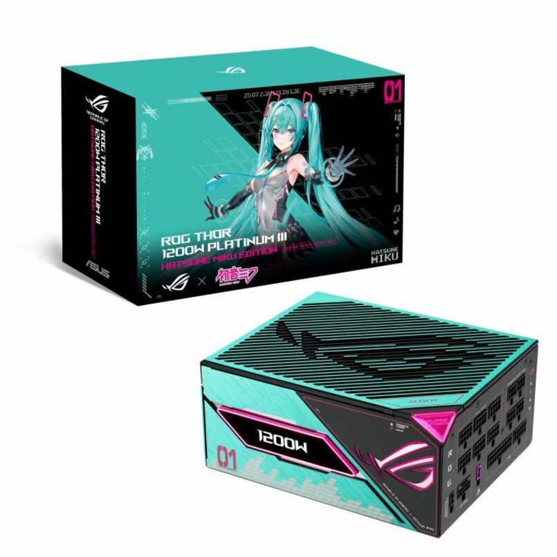Asus ROG Thor 1200W Platinum III Hatsune Miku Edition