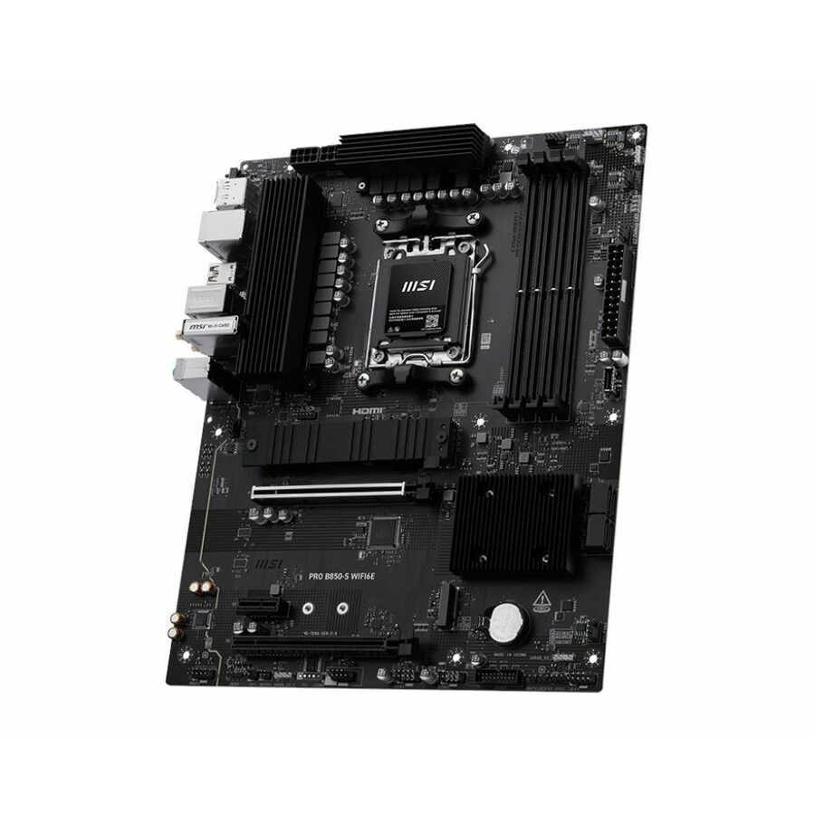 MSI B850-S WIFI6E Gaming Desktop Motherboard - AMD B850 Chipset - Socket AM5 - ATX