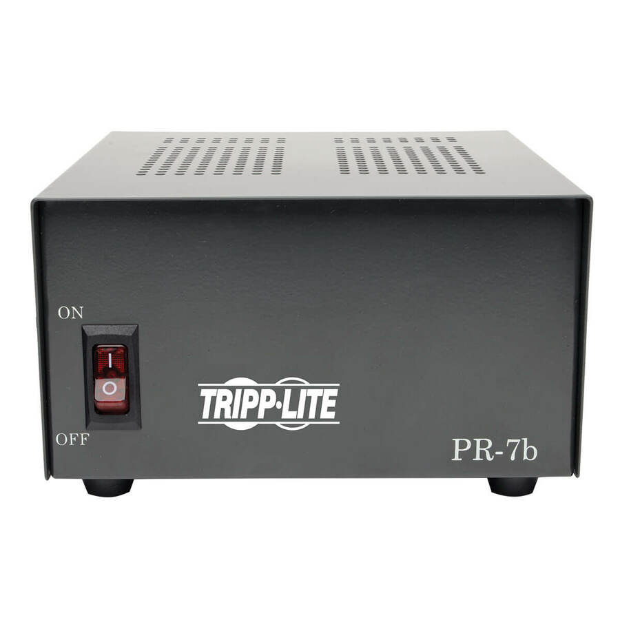 Eaton Tripp Lite Series 7-Amp DC Power Supply, 13.8VDC, Precision Regulated AC-to-DC Conversion, TAA/GSA