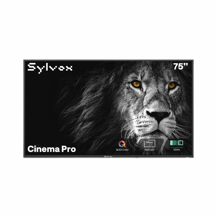 SYLVOX Cinema Pro OQ75A3KHHJ 75" Smart LED-LCD TV 2025 - 4K UHDTV - High Dynamic Range (HDR)