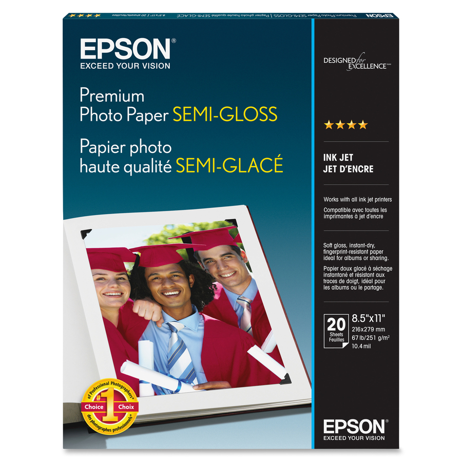 Epson Premium Semi-Gloss Photo Paper