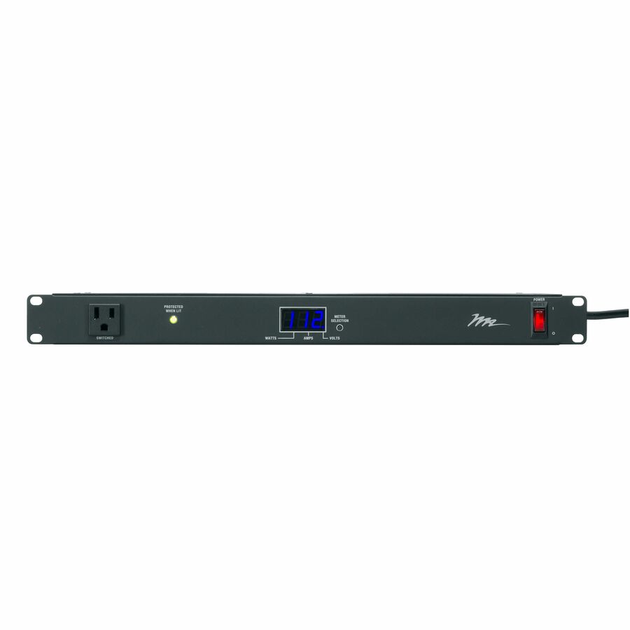 Middle Atlantic Essex Series Power Distribution Unit - Horizontal Power Strip - 9 Outlet, 15 Amp