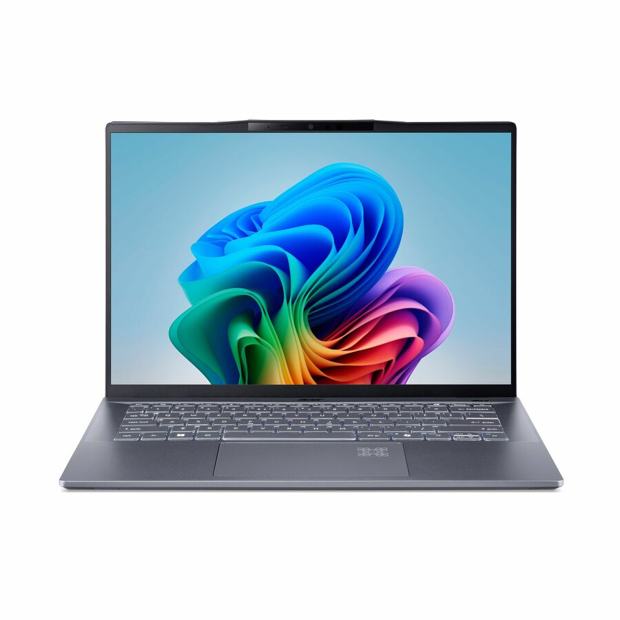 Acer Swift 14 AI SF14-11 SF14-11-X128 14.5" Copilot+ PC Notebook - WQXGA - 120 Hz - Qualcomm Snapdragon X Plus X1P-64-100 - 16 GB - 1 TB SSD - English Keyboard - Iron
