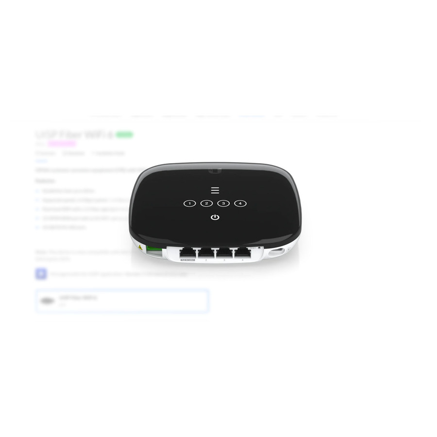 Ubiquiti Wi-Fi 6 IEEE 802.11ax Ethernet Wireless Router