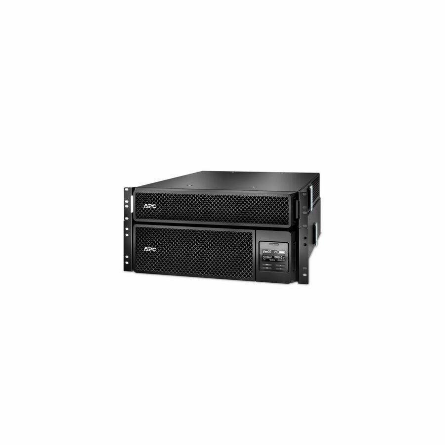 APC Smart-UPS On-Line, 5kVA, Rackmount 5U, 208V, 12 5-20R+2 L6-20R+2 L6-30R NEMA, Network Card+SmartSlot, W/ rail kit, W/ transformer 208V to 120V
