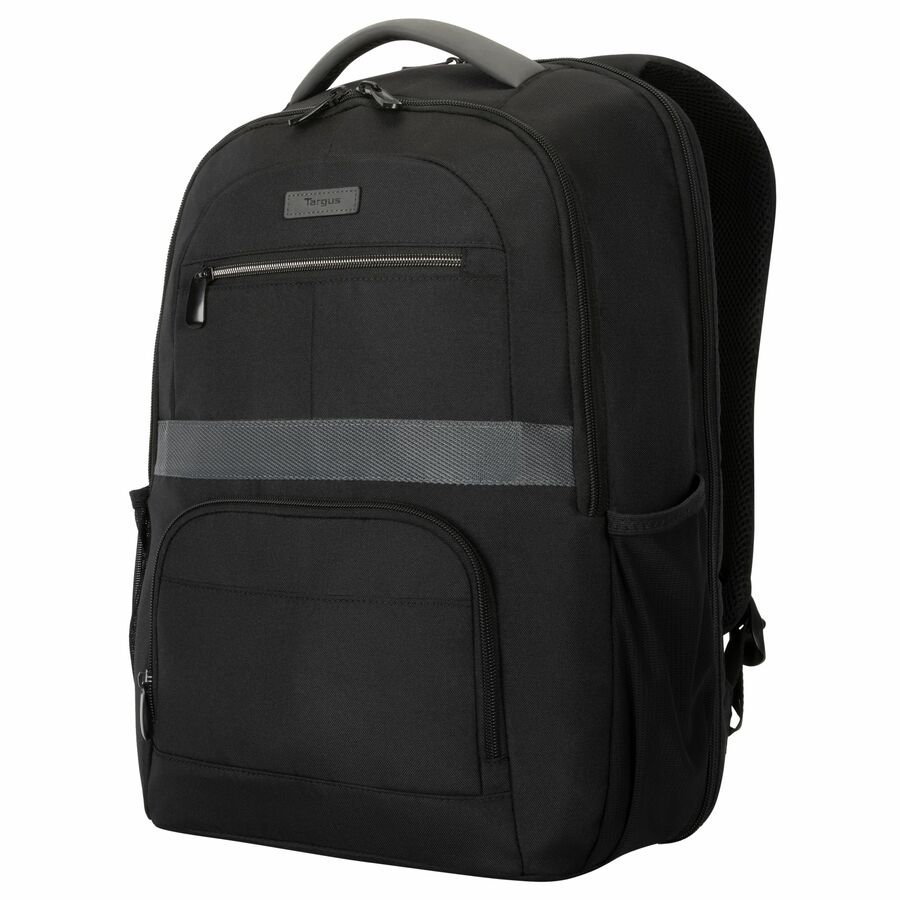 Targus Exhibition TBB942GL Carrying Case (Backpack) for 15" to 16" Notebook - Black/Gray - TAA Compliant