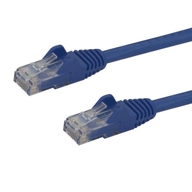 StarTech 30ft CAT6 Ethernet Cable - Blue Snagless Gigabit - 100W PoE UTP 250Mhz Category 6 Patch Cord UL Certified Wiring/TIA