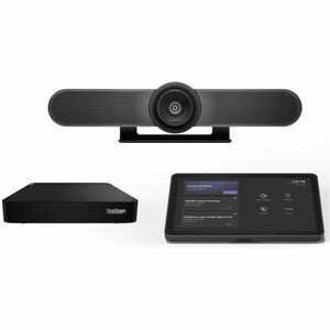 Logitech Small Room with Tap & MeetUp & Lenovo ThinkSmart Core Gen 2 for Microsoft Teams Rooms on Windows