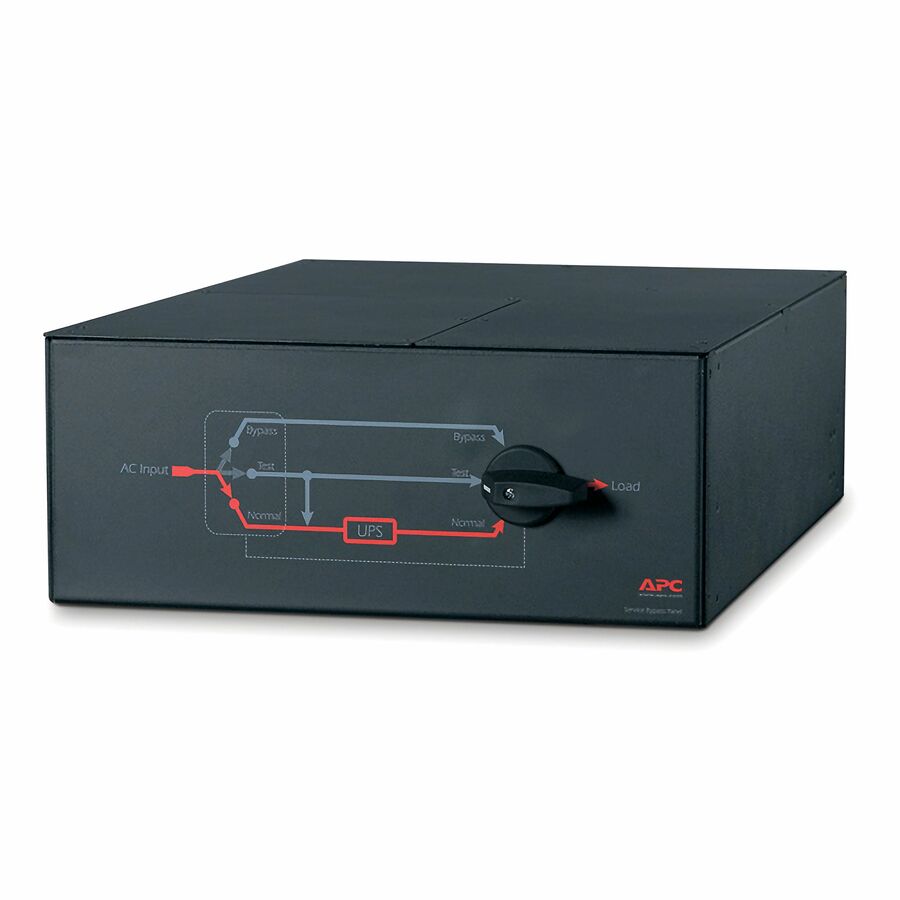 APC Service Bypass Panel- 200/208/240V 100A MBB Hardwire input (3) L6-30R (3) L6-20R output