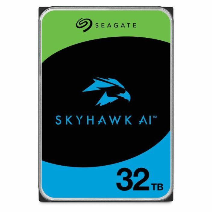 Seagate SkyHawk AI ST32000VE000 32 TB Hard Drive - 3.5" Internal - SATA (SATA/600) - Conventional Magnetic Recording (CMR) Method
